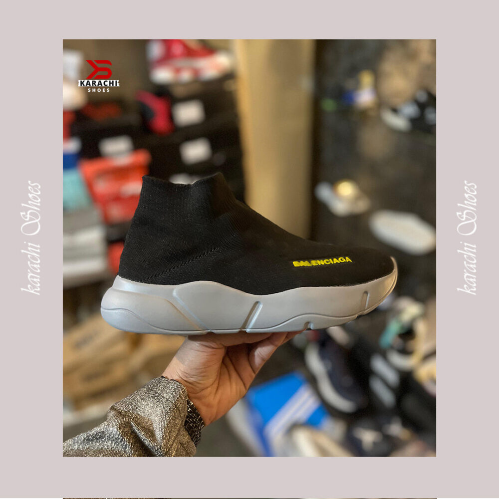 Balenciaga Speed Trainer (Black) - Karachi Shoes