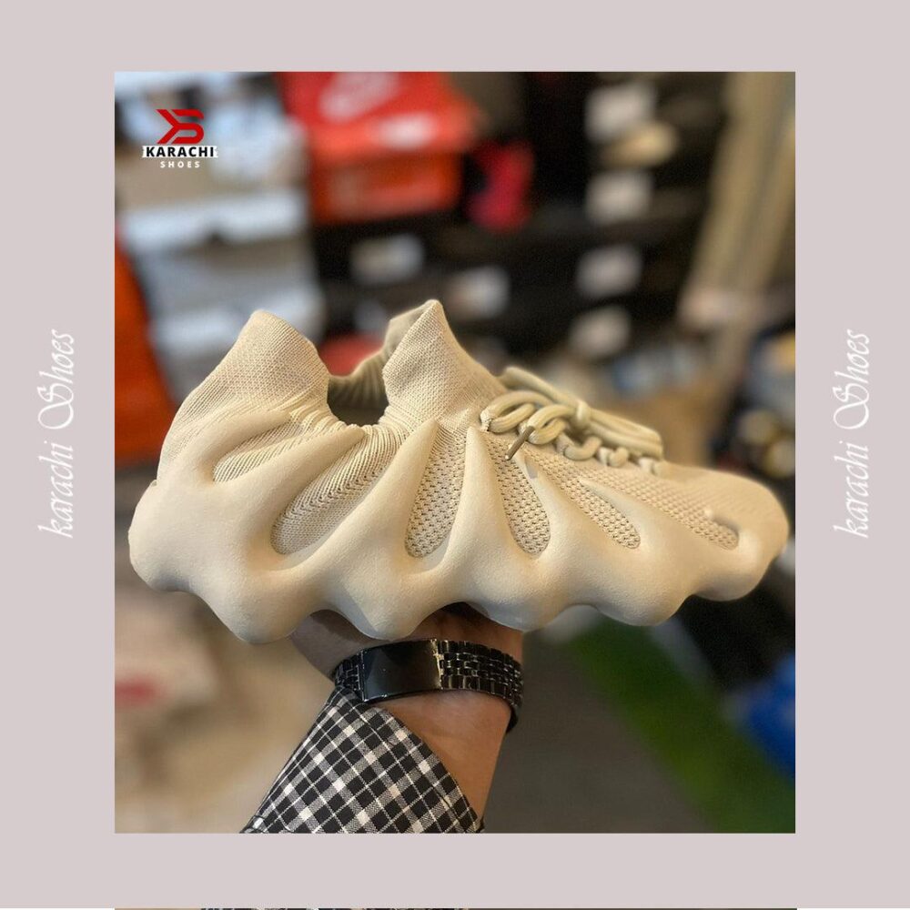 ADIIDAS YEEZEY 450 "TRIPLE WHITE" - Karachi Shoes