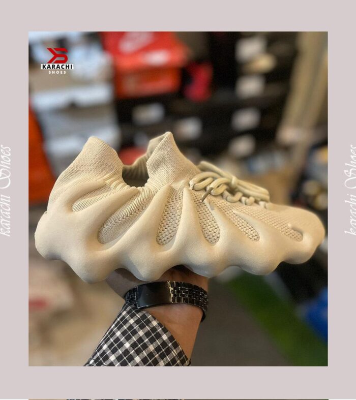 ADIIDAS YEEZEY 450 "TRIPLE WHITE" - Karachi Shoes