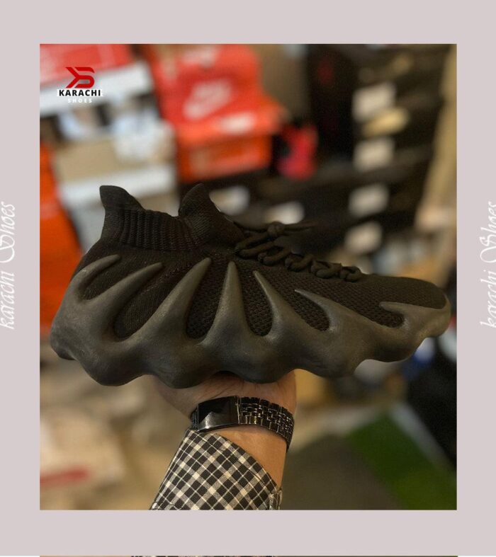 ADIIDAS YEEZEY 450 "TRIPLE BLACK" - Karachi Shoes