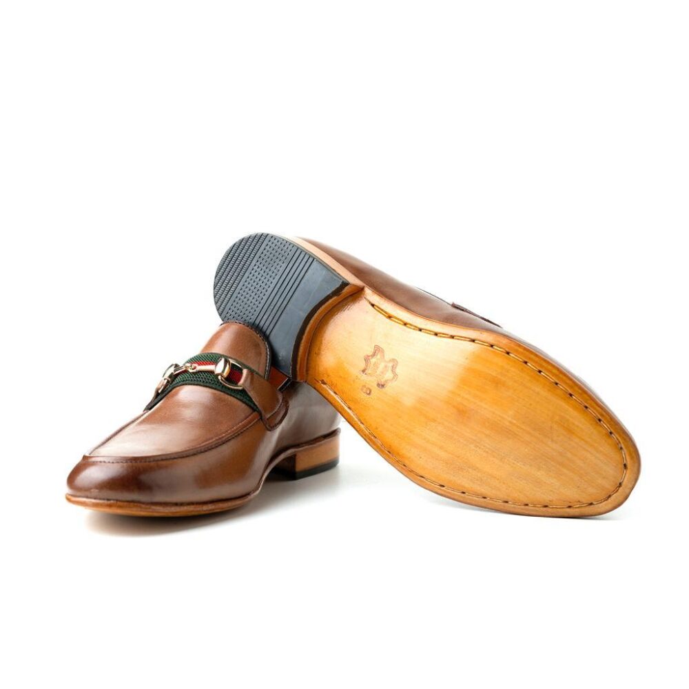 Brown Leather Shoes - Karachi Shoes