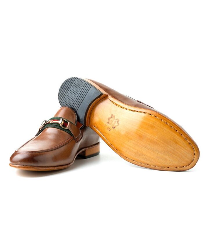 Brown Leather Shoes - Karachi Shoes