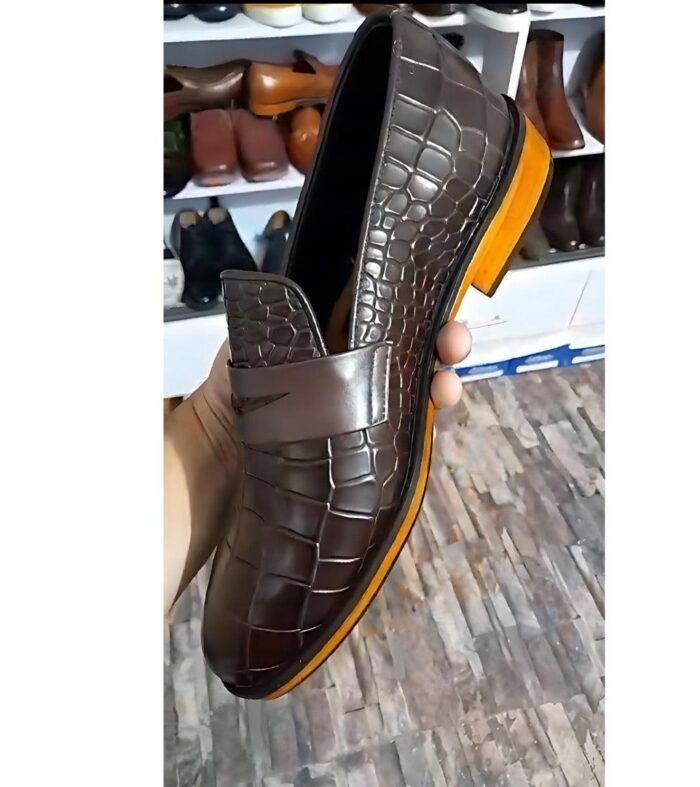 Brown Formal Shoes - Karachi Shoes