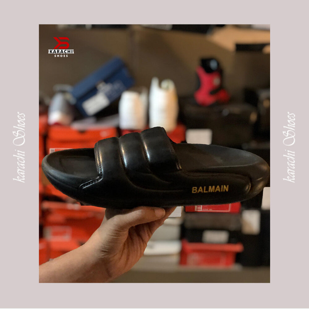 Balmain Slippers Black