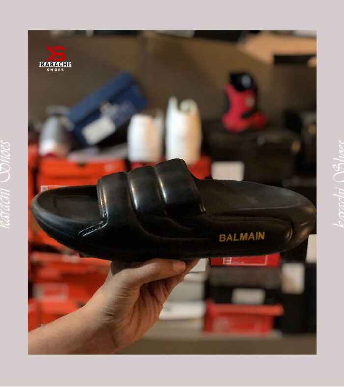 Balmain Slippers Black